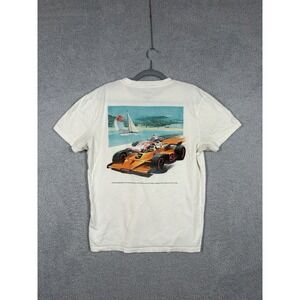 Maclaren‎ Formula 1 Team Hollister Big Back Logo Men's Short Sleeve T-Shirt Sz S
